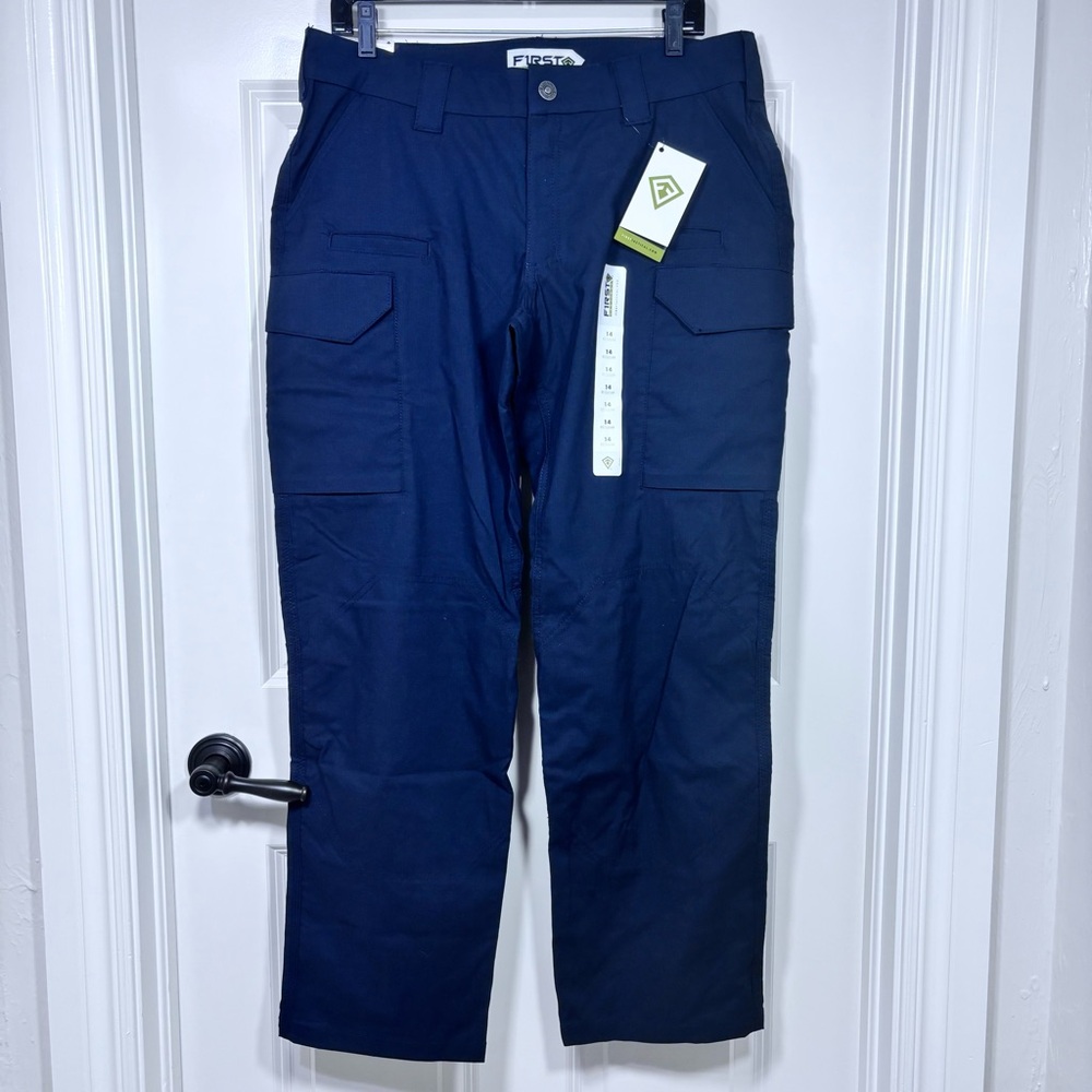 NWT First Tactical V2 Cargo Pants Women’s 14 Regular Midnight Navy